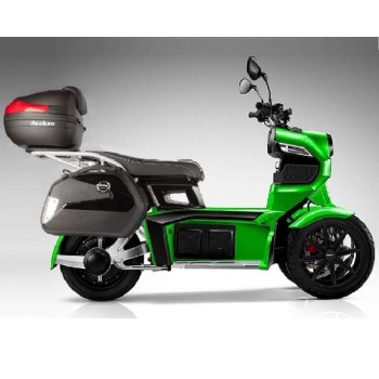 Электроскутер ITank Doohan EV3 Pro Trike 2000w Зеленый 2 Аккумулятора 60V26Ah