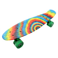 Пенни Борд с радужным рисунком Zippy skateboards Ultra Led