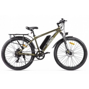 Электровелосипед велогибрид Eltreco XT 850 new (Хаки)